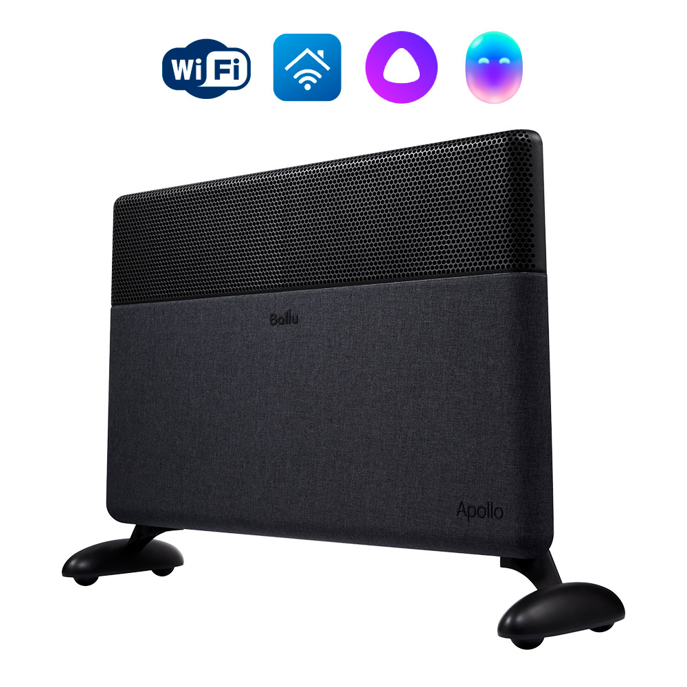 Конвектор электрический Ballu Apollo digital INVERTER Space Black BEC/ATI-2502 в компании ICEКОХИНОР