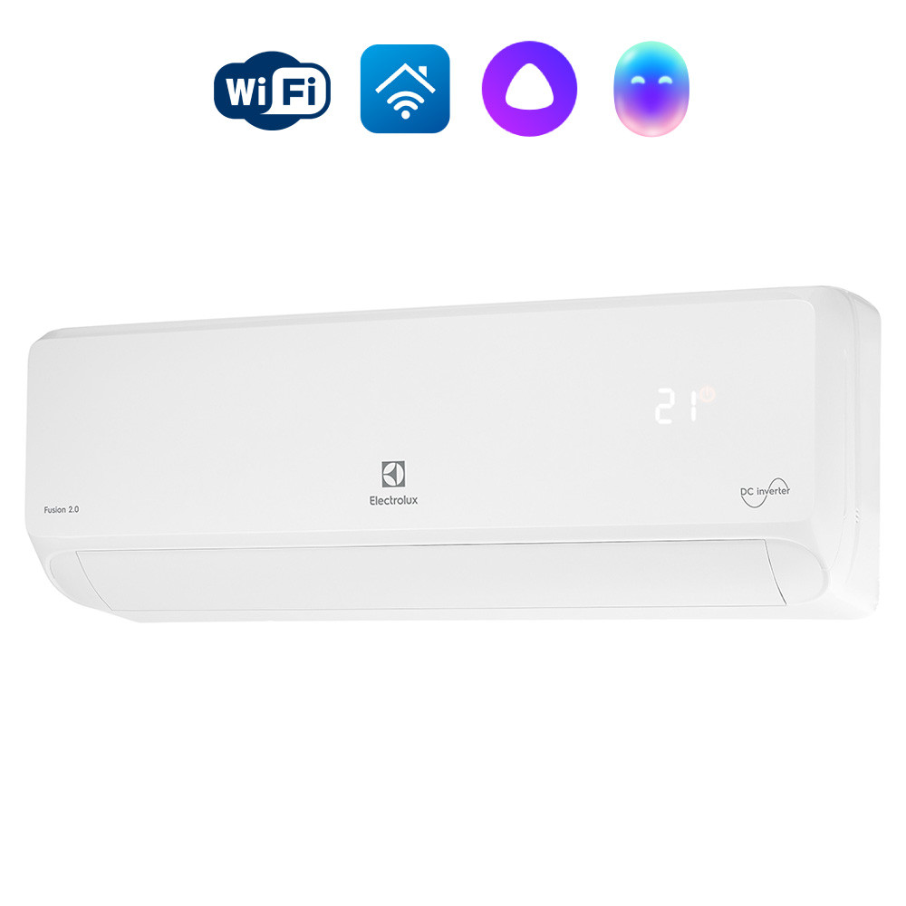 Сплит-система инверторного типа Electrolux Fusion 2.0 Super DC EACS/I-07HF2/N8_24Y комплект в компании ICEКОХИНОР
