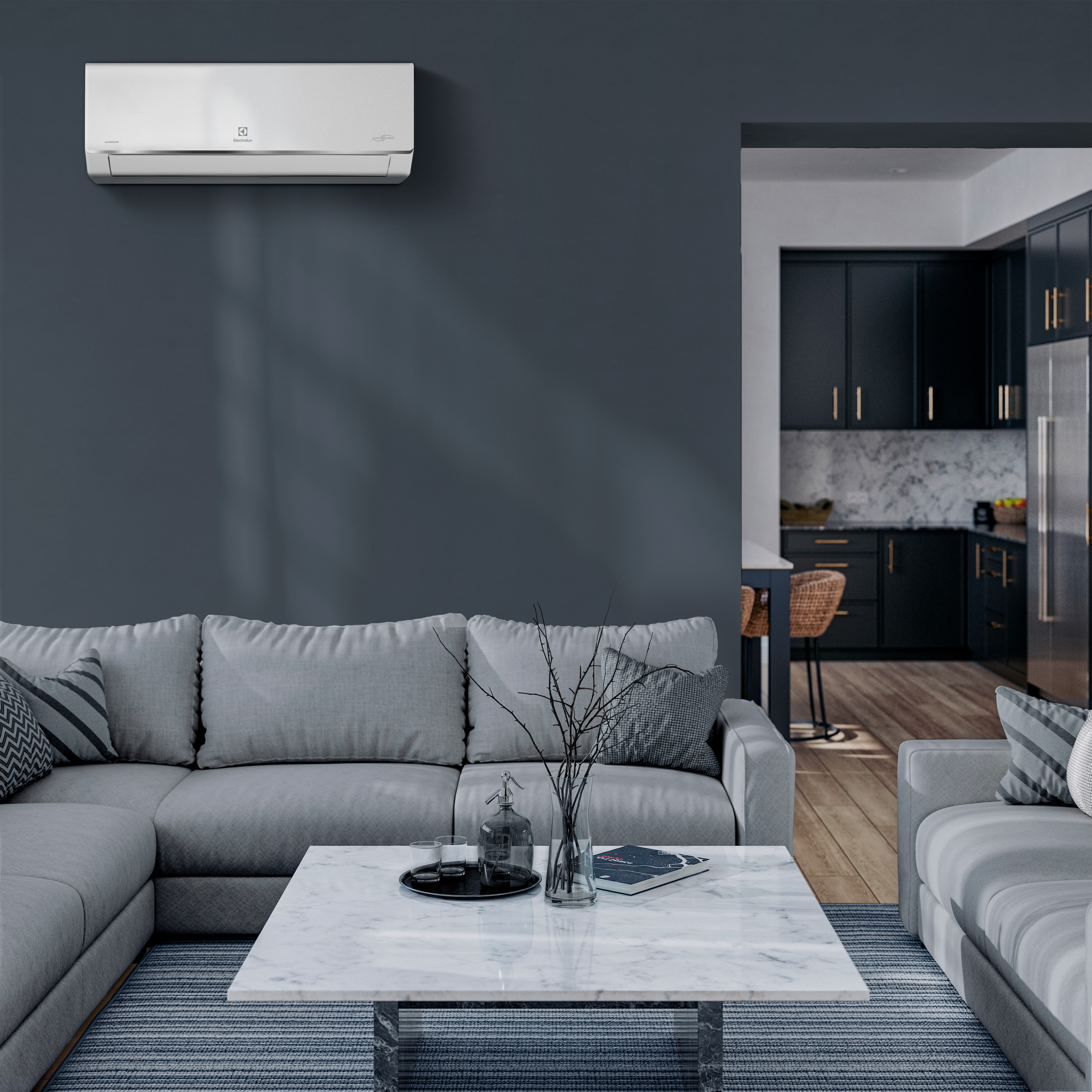 Сплит-система инверторного типа Electrolux Avalanche Super DC Inverter EACS/I-18HAV/N8_22Y комплект в компании ICEКОХИНОР